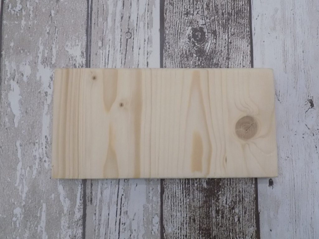 Rechthoekig plankje 20 x 10 